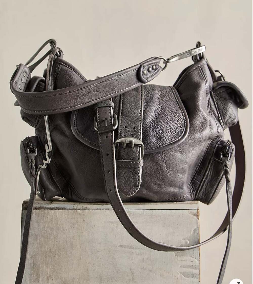 We The Free Baby Asher Tote Gravel color
